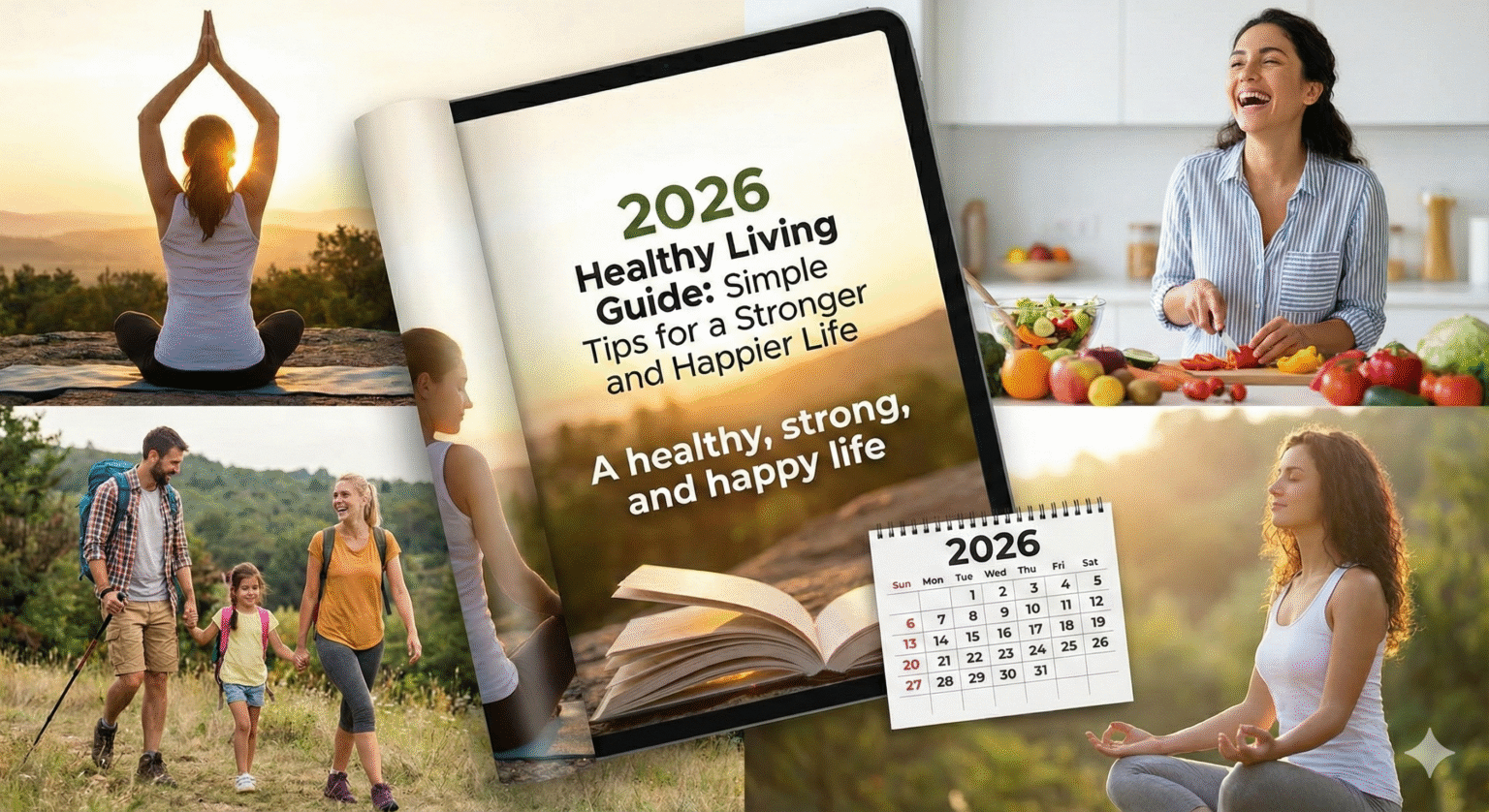 2026 Healthy Living Guide: Simple Tips for a Stronger and Happier Life ...