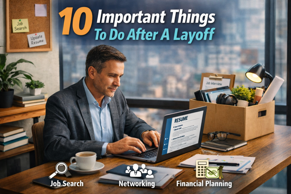 What To Do After Layoff: 10 Important Steps